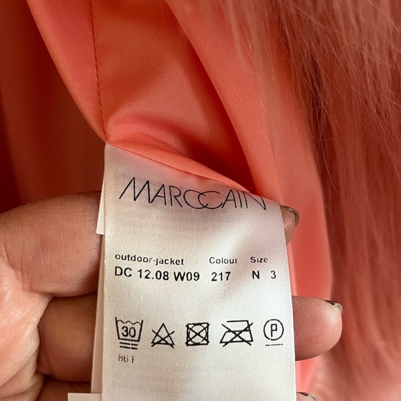 Marc Cain Faux-Fur Coat - Picture 6 of 6